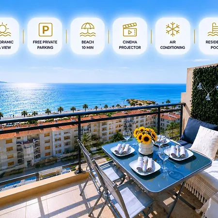 Апартаменты Casa Pola Panoramic Sea View & Pool Санта Пола